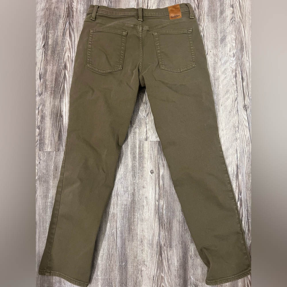 Goodfellow & Co Men’s Jeans 30x30 Slim Military Green - Picture 3 of 4